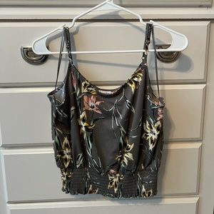 SOLD Love, Fire Floral Tank Top - Large